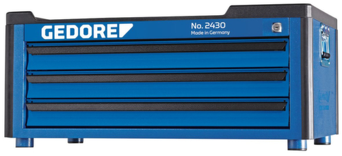 GEDORE 2430 Gereedschapskist met 3 laden