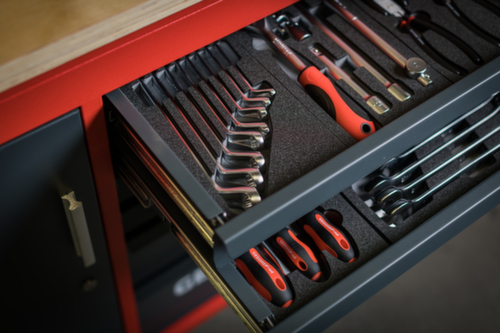 GEDORE R20400006 Werkplaatswagen MECHANIC PLUS + 6 laden 988x431x935 mm