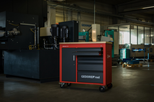 GEDORE R20400006 Werkplaatswagen MECHANIC PLUS + 6 laden 988x431x935 mm