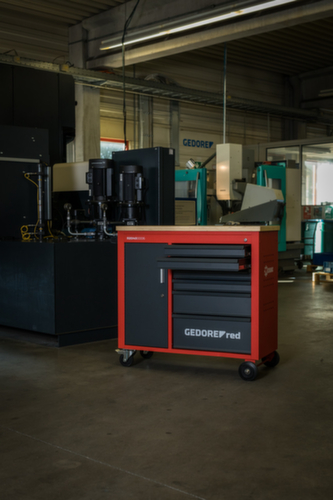 GEDORE R20400006 Werkplaatswagen MECHANIC PLUS + 6 laden 988x431x935 mm
