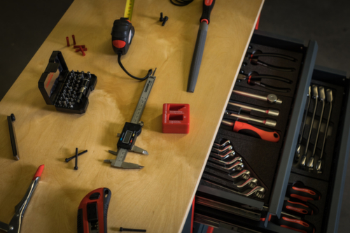 GEDORE R20400006 Werkplaatswagen MECHANIC PLUS + 6 laden 988x431x935 mm