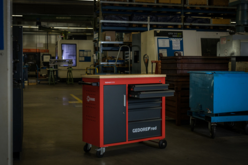GEDORE R20400006 Werkplaatswagen MECHANIC PLUS + 6 laden 988x431x935 mm
