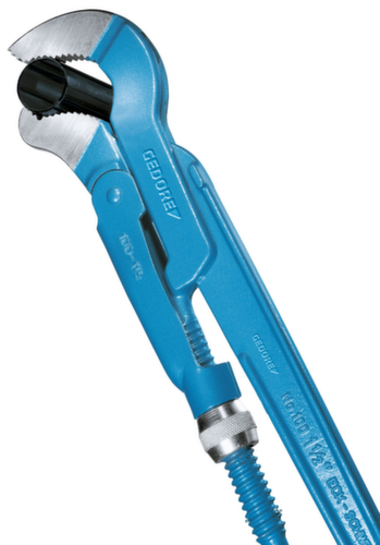 GEDORE 100 1 Zware driepunts-pijptang ECK-SCHWEDE-snap 1".