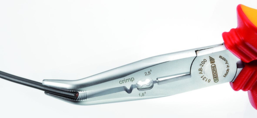 GEDORE SB VDE 8131 AB-200 H VDE multitooltang 200 mm hoekig Mantelisolatie