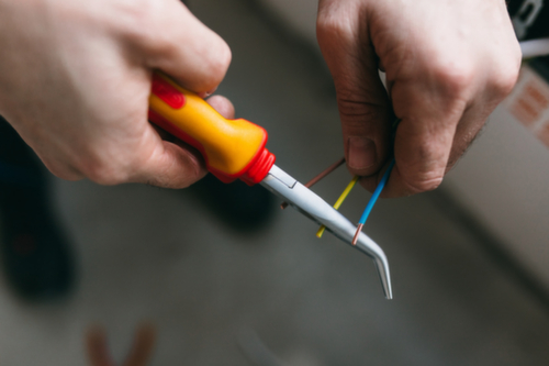 VDE 8132 AB-160 H VDE Platneus tang met mantelisolatie 160 mm