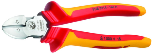 VDE 8314-180 H VDE diagonaalschaar met mantelisolatie 180 mm