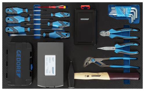 TS-173 Gereedschapsassortiment in CT-opnames 173 stuks