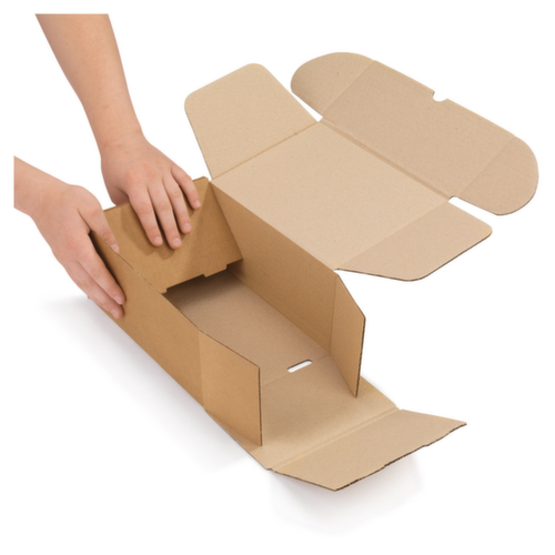 Verzenddoos, enkelvoudige golf, 215 x 155 x 100 mm