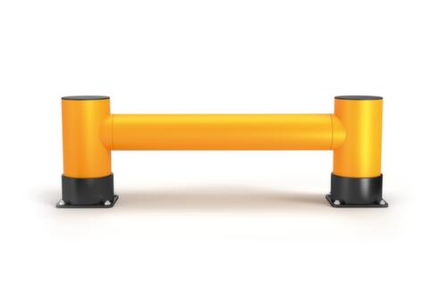 a.m.p.e.r.e. Aanrijdbeveiliging voor stelling Rack Mammut®, hoogte x lengte 400 x 1200 mm