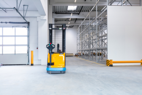 a.m.p.e.r.e. Aanrijdbeveiliging voor stelling Rack Mammut®, hoogte x lengte 400 x 1200 mm