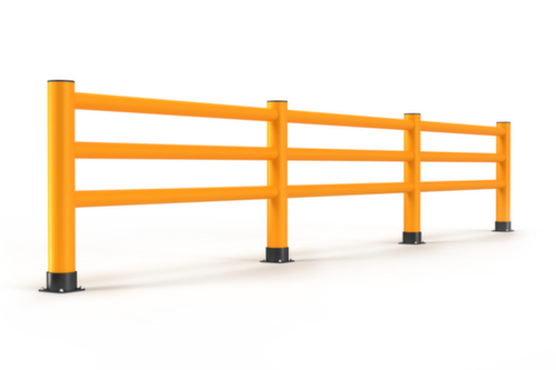 a.m.p.e.r.e. balustradesysteem Rack Mammut®, leuning, lengte 6000 mm
