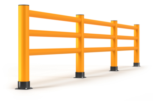 a.m.p.e.r.e. balustradesysteem Rack Mammut®, leuning, lengte 6000 mm