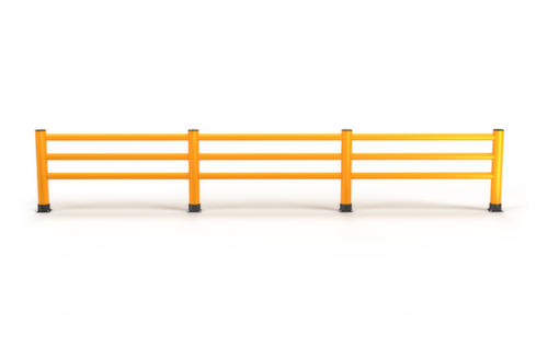 a.m.p.e.r.e. balustradesysteem Rack Mammut®, leuning, lengte 6000 mm