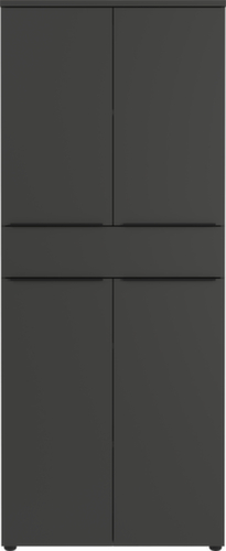 Dossierkast GW-MAILAND 4372, 4 ordnerhoogten, grafiet/grafiet