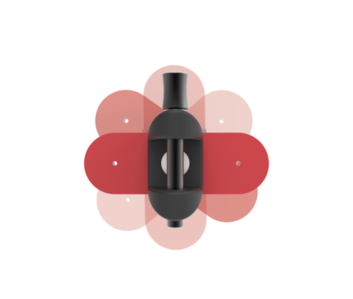 Magneethouder voor industrielampen