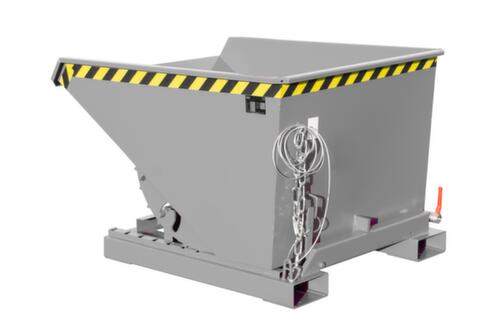 Bauer kiepbak voor spaanders met afrolmechanisme