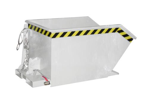 Bauer Lage kiepbak voor spaanders olie en waterdicht