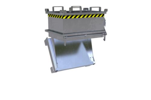 Bauer Centreerwand voor mini-bodemklepcontainer 0,24 m³