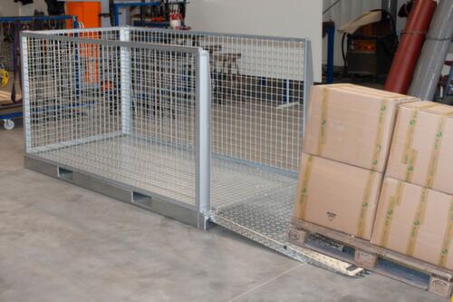 Bauer materiaal-transportpallet