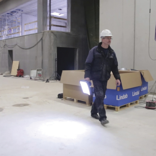 Scangrip Accu-schijnwerper voor in de bouw VEGA LITE C+R