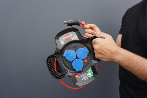 Brennenstuhl kabelhaspel van speciaal rubber