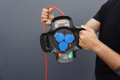 Brennenstuhl kabelhaspel van speciaal rubber