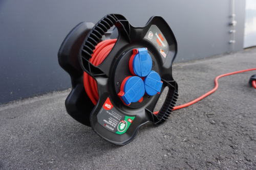 Brennenstuhl kabelhaspel van speciaal rubber