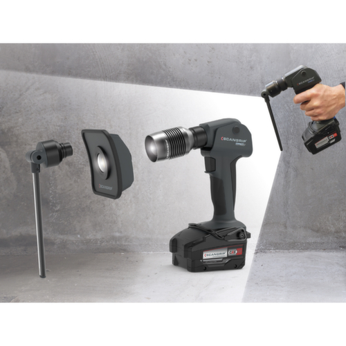 Scangrip Kop inspectielamp MULTILIGHT CONNECT FLEX