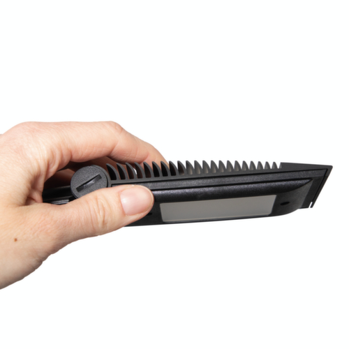 MAUL dimbare LED-tafellamp MAULsolaris, licht neutraalwit, zilverkleurig