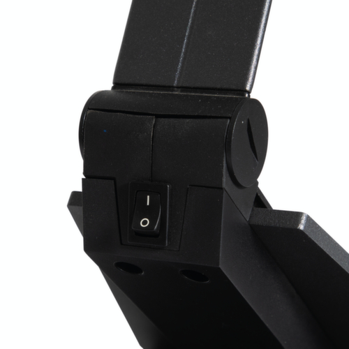 MAUL dimbare LED-tafellamp MAULsolaris, licht neutraalwit, zilverkleurig