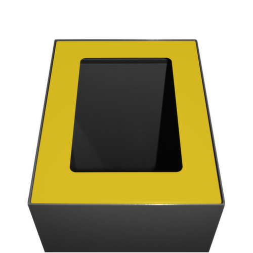 Deksel voor afvalverzamelaar, geel