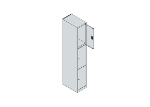 C+P Lockersysteem Classic Plus, 3 vakken