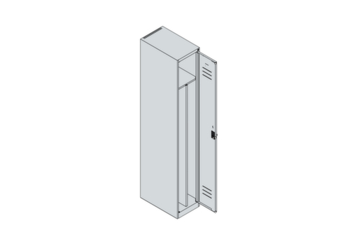 C+P Locker Classic Plus voor scheiding van kleding, vakbreedte 300 mm