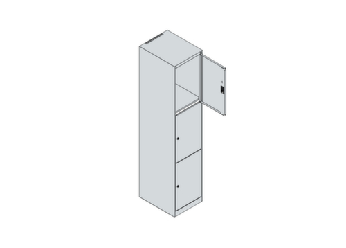 C+P Lockersysteem Classic Plus, 3 vakken