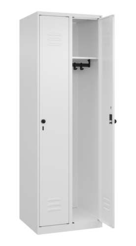C+P locker Classic Plus met 2 vakken, vakbreedte 300 mm