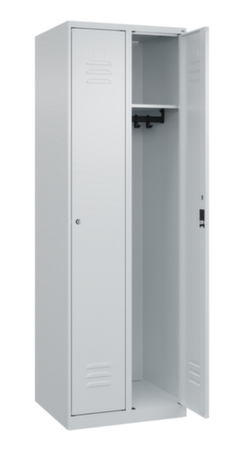 C+P locker Classic Plus met 2 vakken, vakbreedte 300 mm