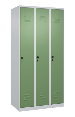 C+P locker Classic Plus met 3 vakken, vakbreedte 300 mm