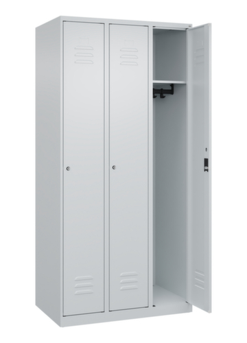 C+P locker Classic Plus met 3 vakken, vakbreedte 300 mm
