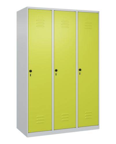 C+P locker Classic Plus met 3 vakken, vakbreedte 400 mm