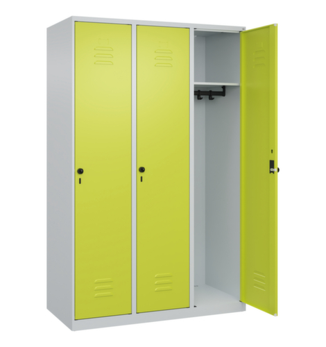 C+P locker Classic Plus met 3 vakken, vakbreedte 400 mm