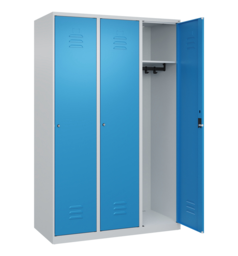 C+P locker Classic Plus met 3 vakken, vakbreedte 400 mm
