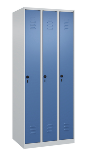 C+P locker Classic Plus met 3 vakken, vakbreedte 250 mm