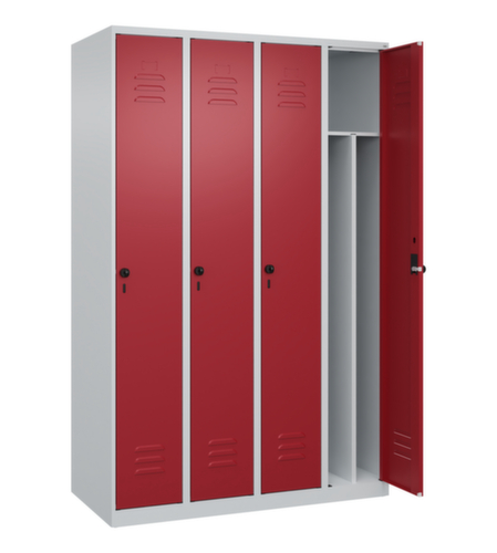 C+P locker Classic Plus met 4 vakken, vakbreedte 300 mm
