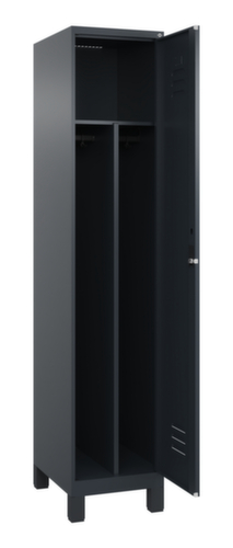 C+P Locker Classic Plus voor scheiding van kleding, vakbreedte 400 mm