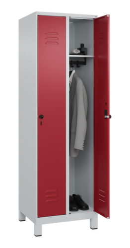 C+P locker Classic Plus met 2 vakken, vakbreedte 300 mm