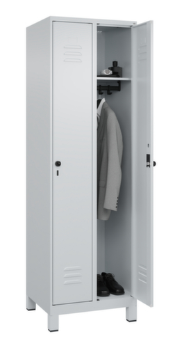 C+P locker Classic Plus met 2 vakken, vakbreedte 300 mm