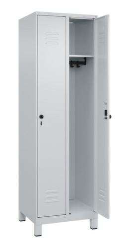 C+P locker Classic Plus met 2 vakken, vakbreedte 300 mm