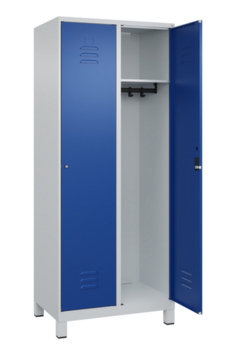 C+P locker Classic Plus met 2 vakken, vakbreedte 400 mm