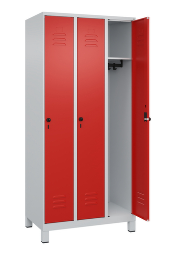 C+P locker Classic Plus met 3 vakken, vakbreedte 300 mm