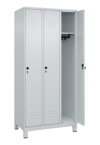 C+P locker Classic Plus met 3 vakken, vakbreedte 300 mm